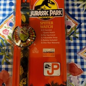 New in package Jurassic Park spitter digital watch 1993 collectable NWT
